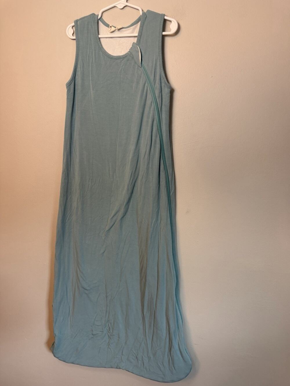 Kyte Baby Blue/green Bamboo Sleep Sack 18-36 Months 0.5 Tog